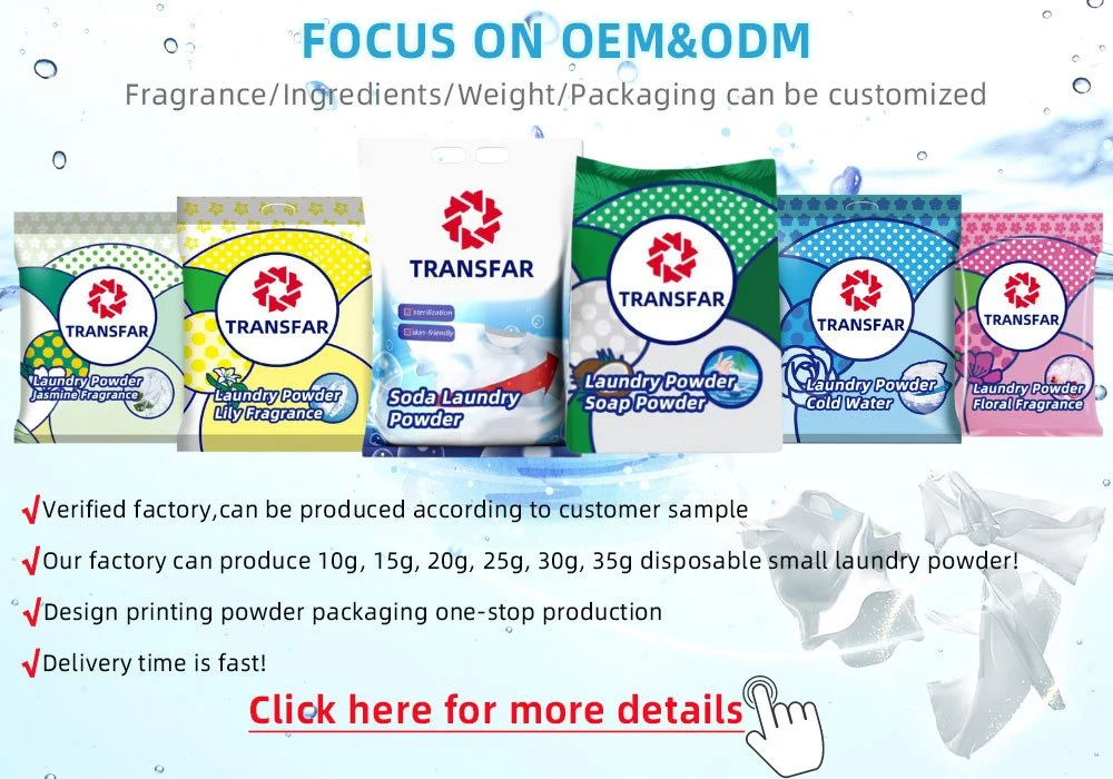 Laundry Washing Detergent Powder, Bulk Detergent Powder