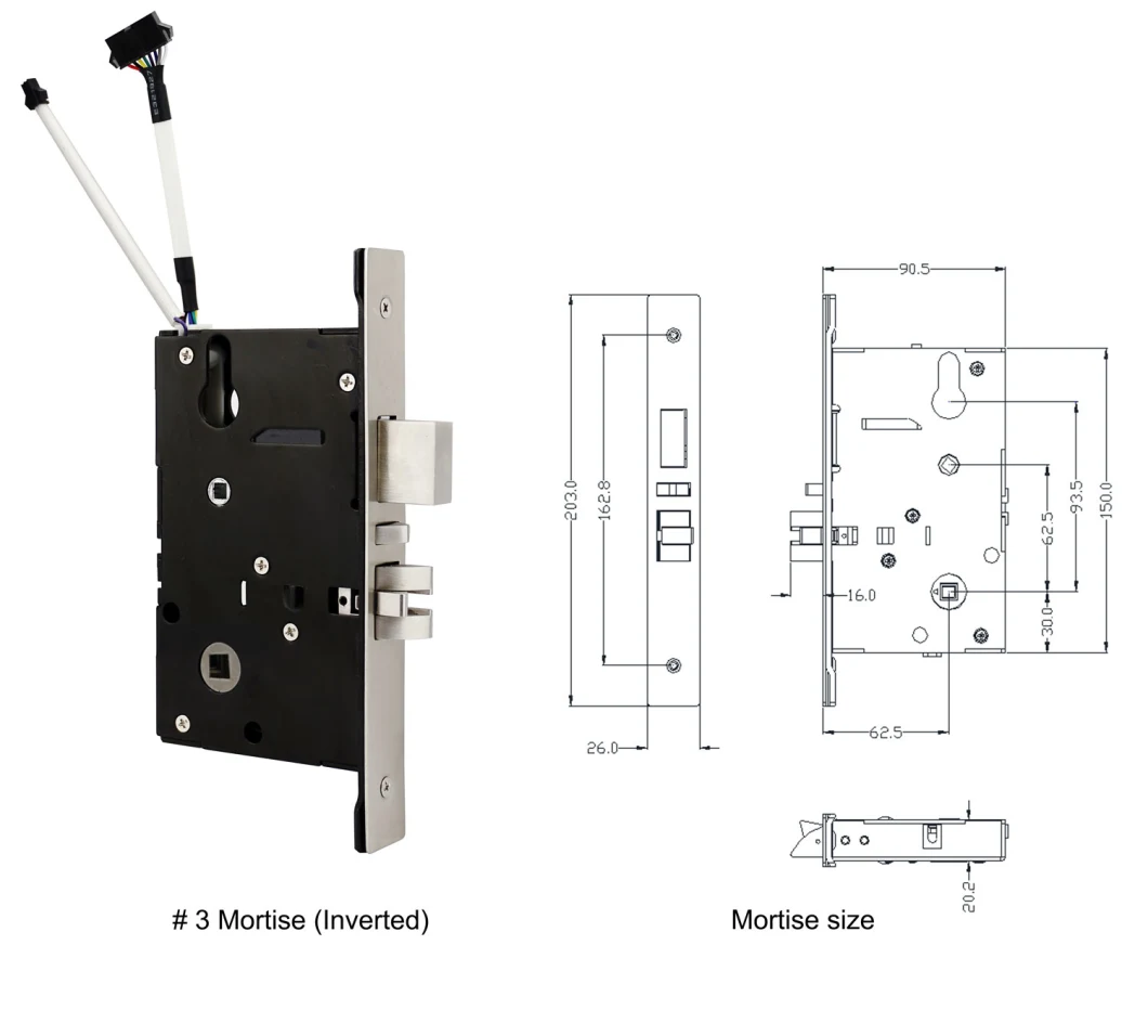 Wireless Security Electronic Hotel Smart Lock System