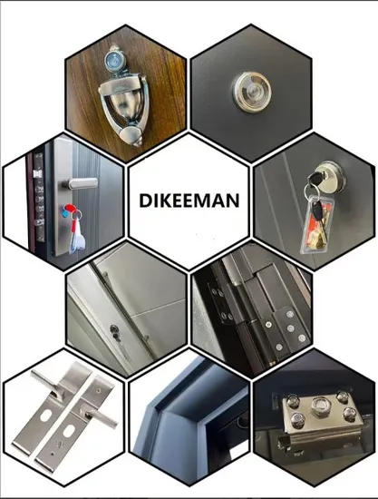 Safety Hospital Steel Door Entrance Gate Security Exterior Modern Design Hospital Door