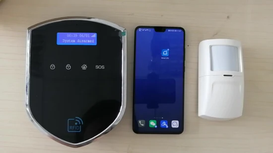 Sistema di allarme di sicurezza domestica Tuya Smart Wireless 4G GSM WiFi